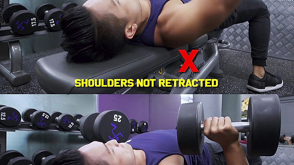 Dumbbell Chest Press - Common Mistakes